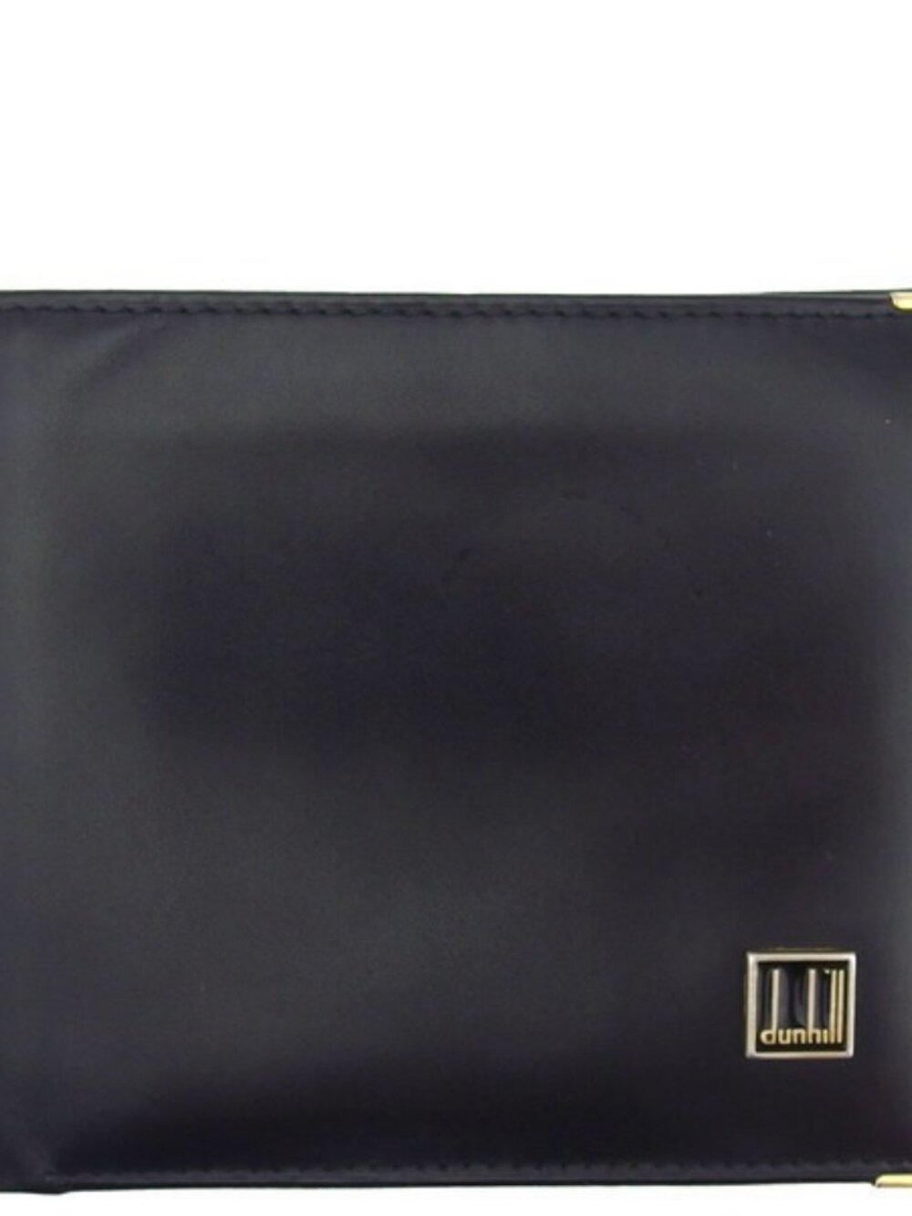 dunhill Bifold Billfold × Calf Leather Authentic Used p1058